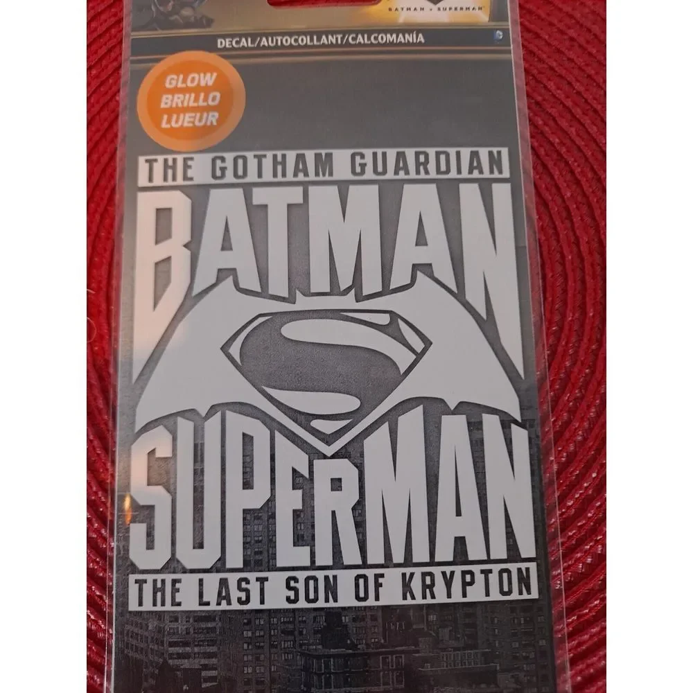 Batman Superman Decal - The Gotham Guardian - The‎ Last Son of Krypton